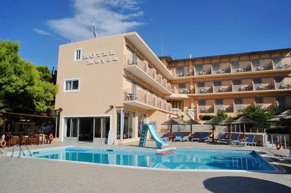 Hotel Magda Agia Marina  Exterior photo