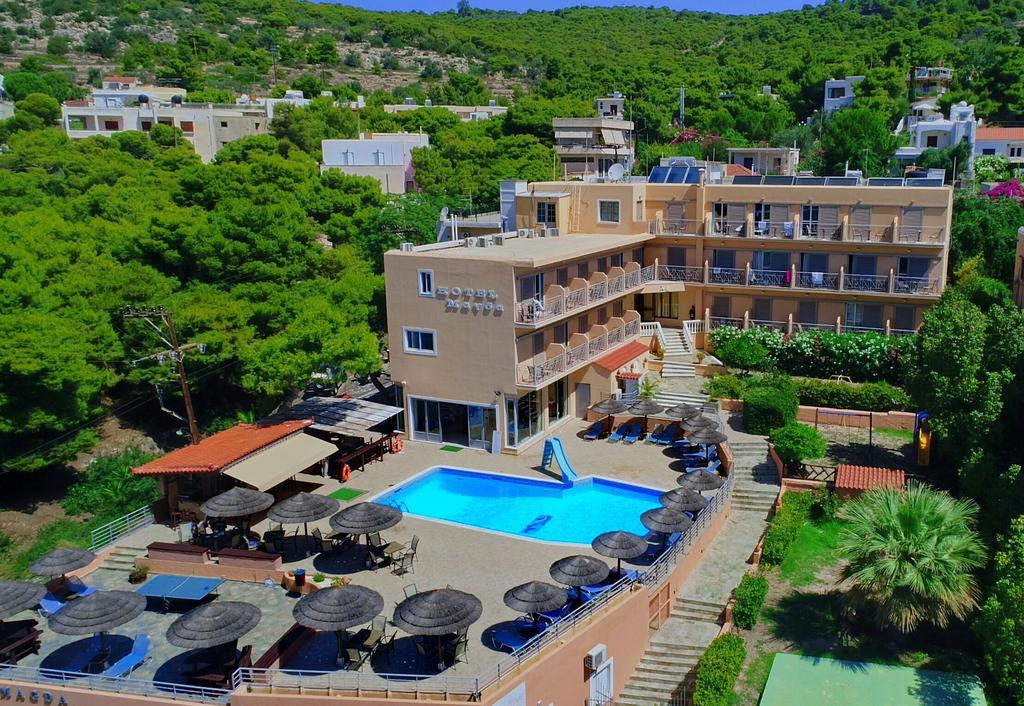 Hotel Magda Agia Marina  Exterior photo