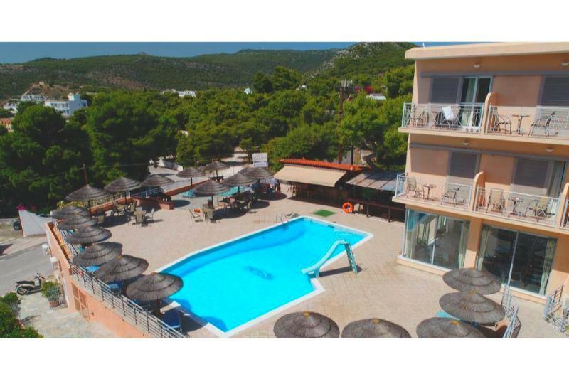 Hotel Magda Agia Marina  Exterior photo